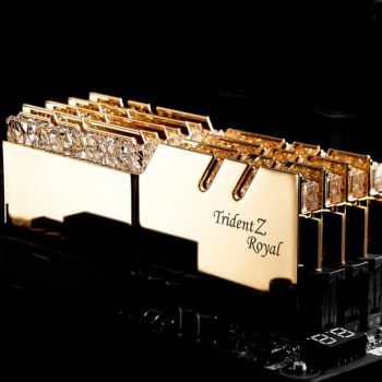 رم CL18 DDR4 جی اسکیل 64 گیگابایت 4000MHZ مدل TRIDENT Z ROYAL GOLD
